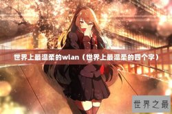 世界上最温柔的wlan（世界上最温柔的四个字）