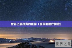 世界上最昂贵的医保（最贵的医疗保险）