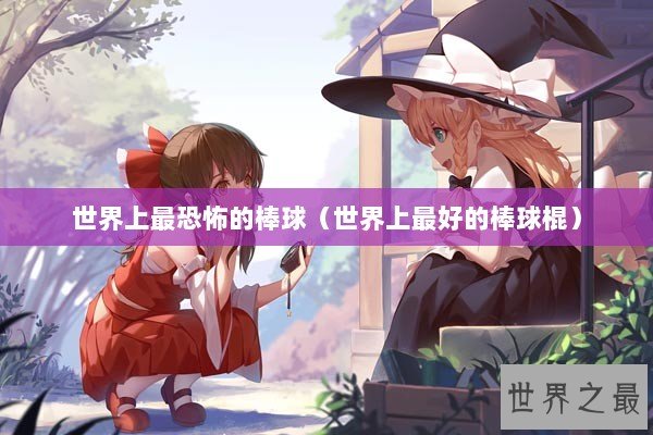 世界上最恐怖的棒球(世界上最好的棒球棍) 世界上最恐怖的棒球(世界上最好的棒球棍)