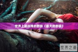世界上最凶残的野狼（最大的野狼）