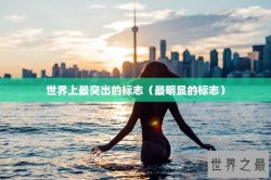 世界上最突出的标志（最明显的标志）