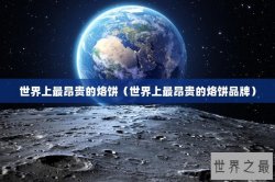 世界上最昂贵的烙饼（世界上最昂贵的烙饼品牌）