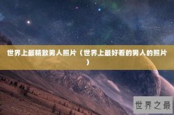 世界上最精致男人照片（世界上最好看的男人的照片）