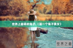 世界上最萌的兔子.（画一个兔子美女）