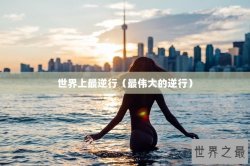 世界上最逆行（最伟大的逆行）