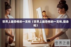 世界上最恐怖的一支枪（世界上最恐怖的一支枪,狙击枪）