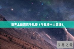 世界上最漂亮牛轧糖（牛轧糖十大品牌）