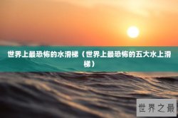 世界上最恐怖的水滑梯（世界上最恐怖的五大水上滑梯）