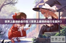 世界上最帅的自行车（世界上最帅的自行车图片）