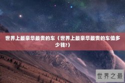世界上最豪华最贵的车（世界上最豪华最贵的车值多少钱?）