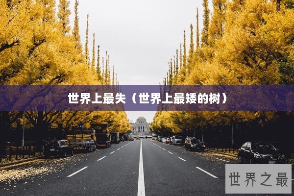 世界上最失（世界上最矮的树）