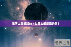 世界上最暴躁的（世界上最暴躁的歌）