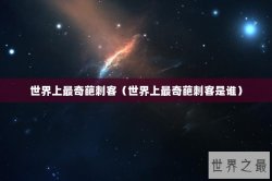 世界上最奇葩刺客（世界上最奇葩刺客是谁）