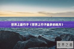 世界上最竹子（世界上竹子最多的地方）