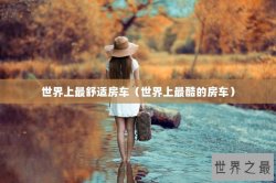 世界上最舒适房车（世界上最酷的房车）