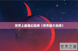 世界上最魔幻品牌（世界最大品牌）