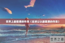 世界上最健康的作息（全球公认最健康的作息）