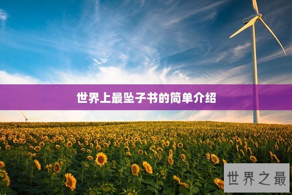 世界上最坠子书的简单介绍