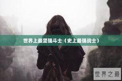 世界上最坚强斗士（史上最强战士）