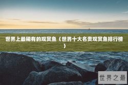 世界上最稀有的观赏鱼（世界十大名贵观赏鱼排行榜）