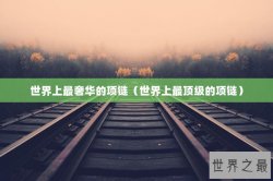 世界上最奢华的项链（世界上最顶级的项链）