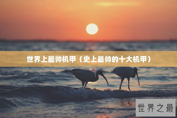 世界上最帅机甲（史上最帅的十大机甲）