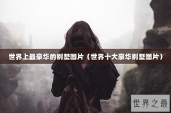 世界上最豪华的别墅图片（世界十大豪华别墅图片）