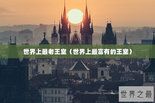 世界上最老王室（世界上最富有的王室）