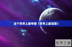 这个世界上最牢固（世界上最坚固）