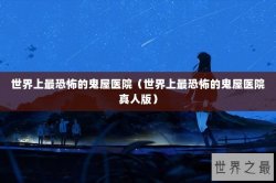 世界上最恐怖的鬼屋医院（世界上最恐怖的鬼屋医院真人版）
