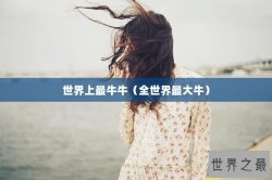 世界上最牛牛（全世界最大牛）