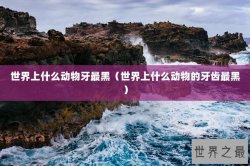 世界上什么动物牙最黑（世界上什么动物的牙齿最黑）