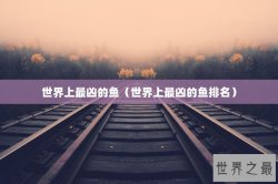 世界上最凶的鱼（世界上最凶的鱼排名）