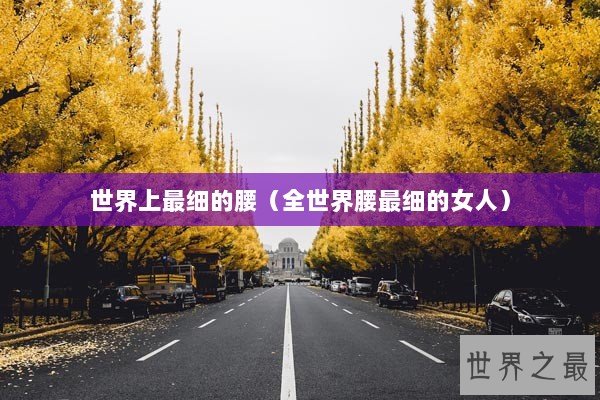 世界上最细的腰（全世界腰最细的女人）