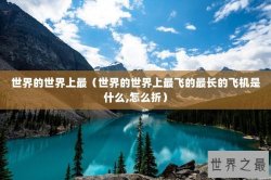世界的世界上最（世界的世界上最飞的最长的飞机是什么,怎么折）