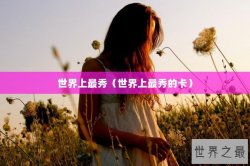 世界上最秀（世界上最秀的卡）