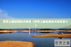 世界上最凶猛的犬排名（世界上最凶猛的犬排名前十）