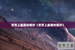 世界上最露的婚纱（世界上最裸的婚纱）