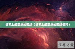 世界上最简单的国旗（世界上最简单的国旗视频）