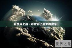 看世界上最（看世界上最大的房车）