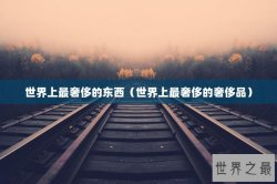 世界上最奢侈的东西（世界上最奢侈的奢侈品）