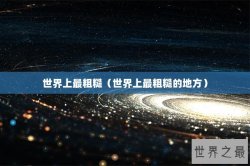 世界上最粗糙（世界上最粗糙的地方）