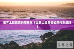 世界上最昂贵的摩托车（世界上最昂贵的摩托车品牌）