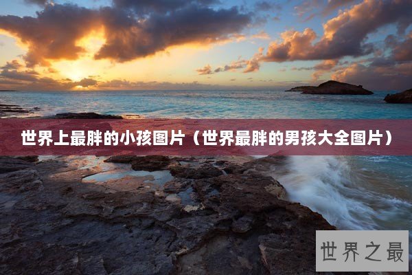 世界上最胖的小孩图片（世界最胖的男孩大全图片）