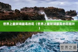世界上最妖娆最毒的花（世界上最妖娆最毒的花图片）