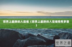 世界上最胖的人是谁（世界上最胖的人是谁他有多重）