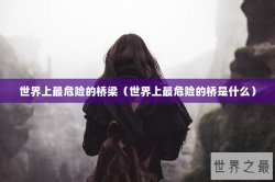 世界上最危险的桥梁（世界上最危险的桥是什么）