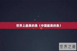 世界上最臭的鱼（中国最臭的鱼）