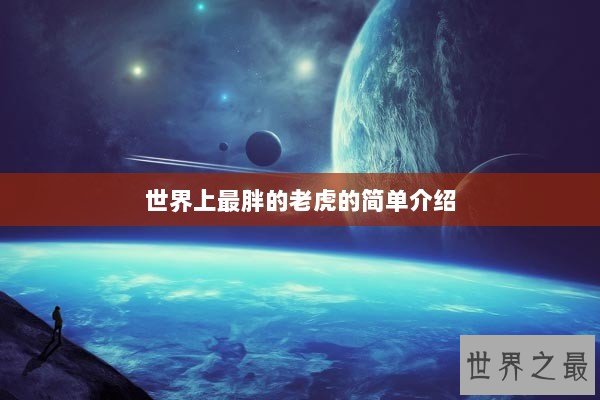 世界上最胖的老虎的简单介绍