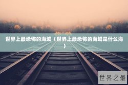 世界上最恐怖的海域（世界上最恐怖的海域是什么海）